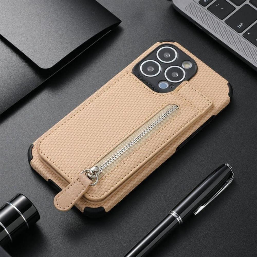 3-in-1 Phone Case In Beige